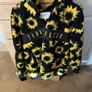 Teddy Fresh sunflower half zip
